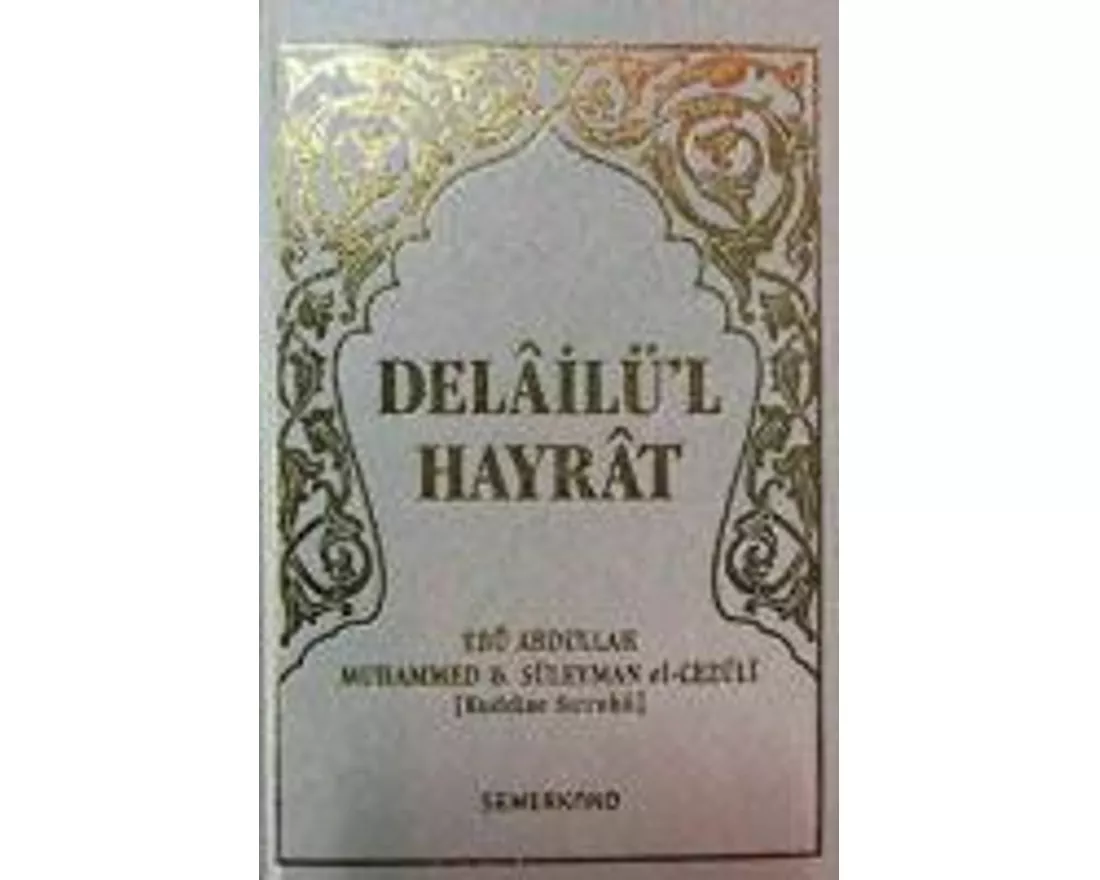 Delailül Hayrat Cep Boy, Beyaz Kapak