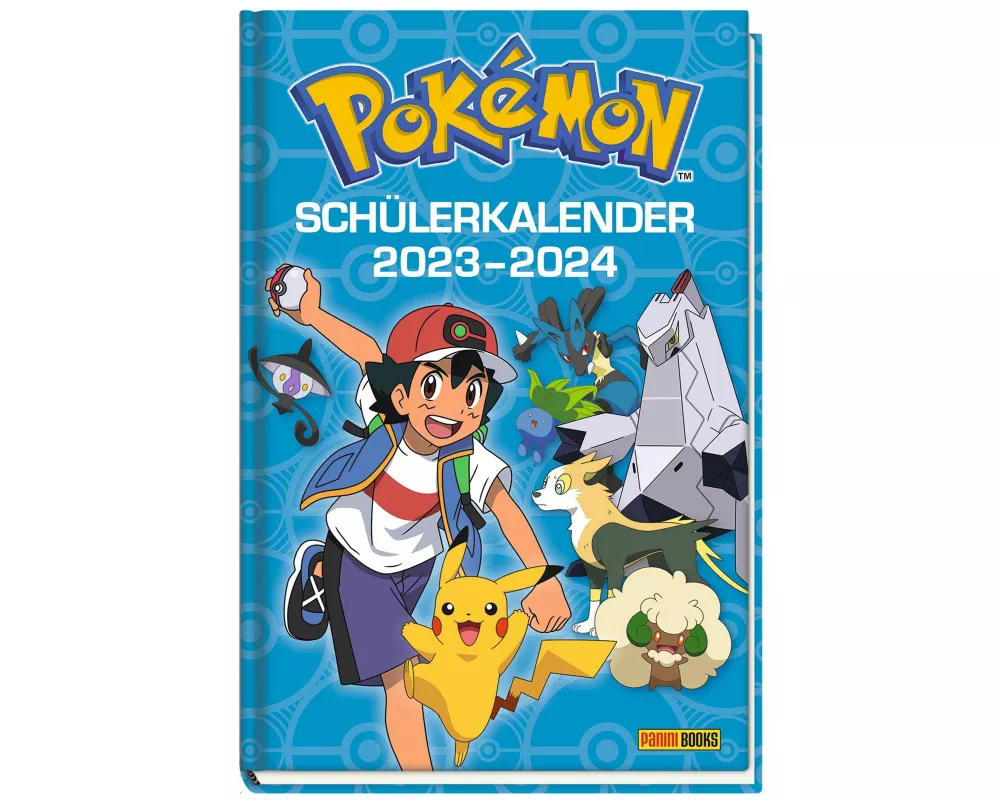 Pokémon Schülerkalender 2023-2024