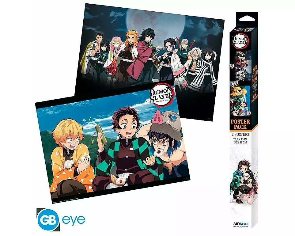 DEMON SLAYER Set 2 Chibi Posters Series 2