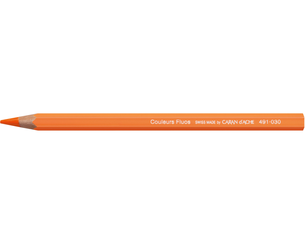 CARAN D'ACHE Farbstift Classic 491.030 orange fluo