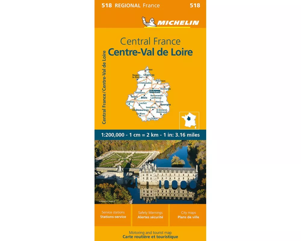 Michelin Zentralfrankreich