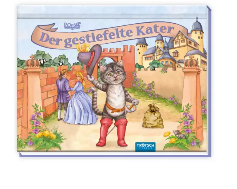 Trötsch Märchenbuch Pop-up-Buch Der gestiefelte Kater