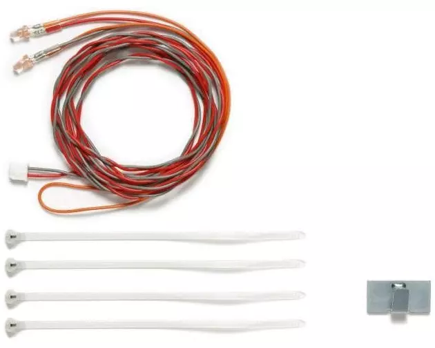 Tamiya LED MFC Ø 3 mm Rot, 2 Stück