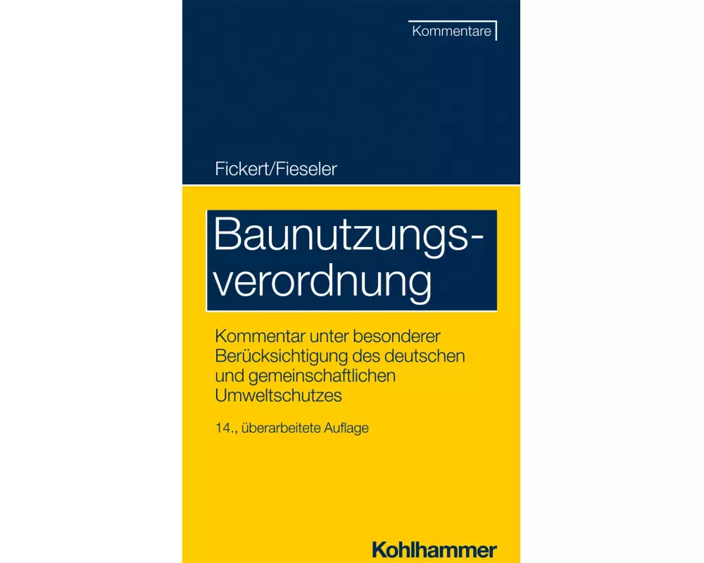 Baunutzungsverordnung