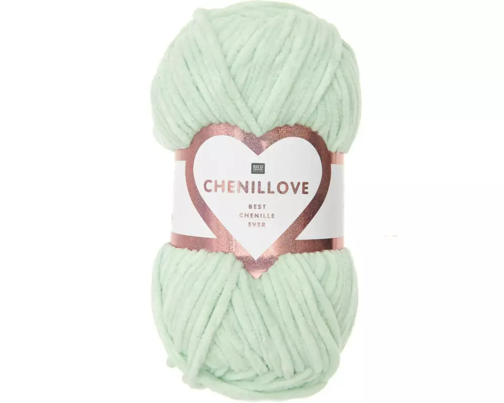 Rico Design Wolle Chenillove 100 g, Mint