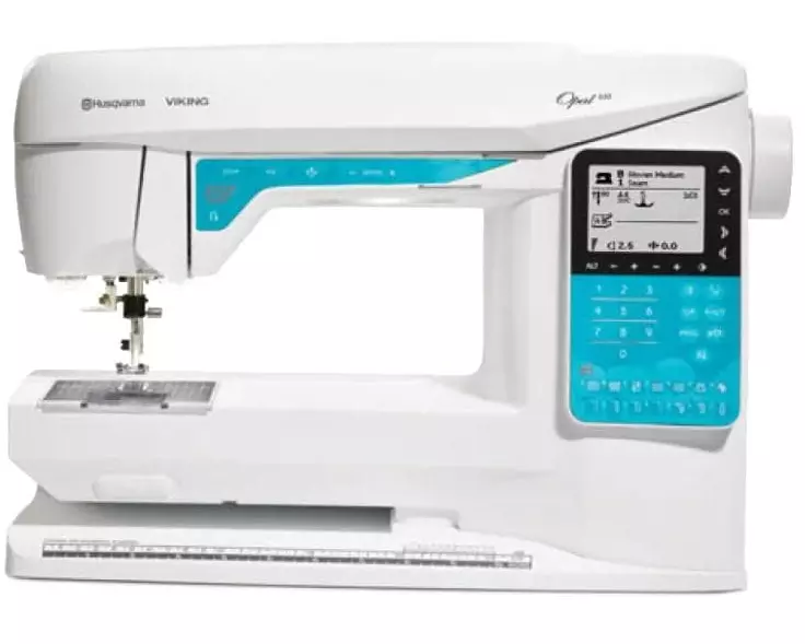 Husqvarna Nähmaschine Opal 650 Weiss