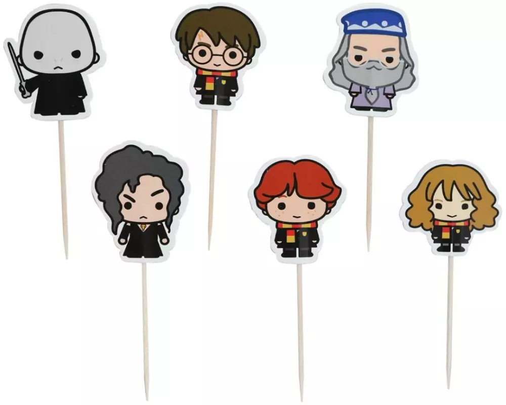 PME Harry Potter Cupcake Topper und Backförmchen 12-teilig