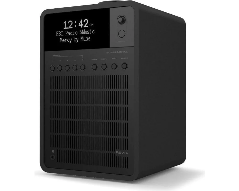 Revo DAB+ Radio SuperSignal Schwarz