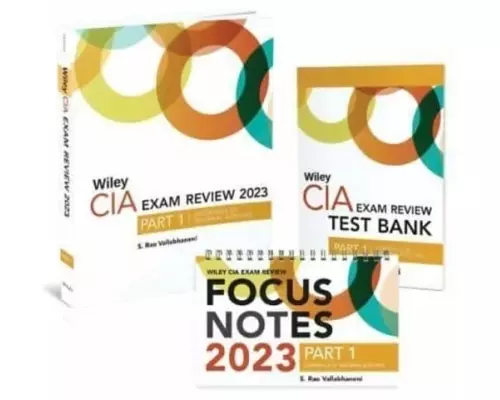 Wiley CIA 2023 Part 1: Exam Review + Test Bank + Focus Notes, Essentials of Internal Auditing Set