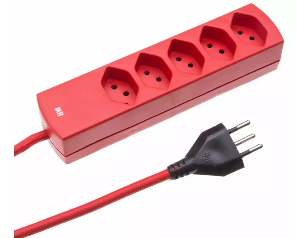 maxTex Steckdosenleiste 5x T13