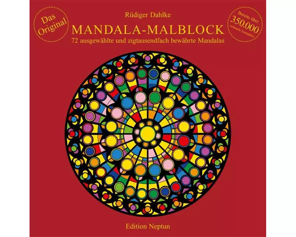 Mandala-Malblock