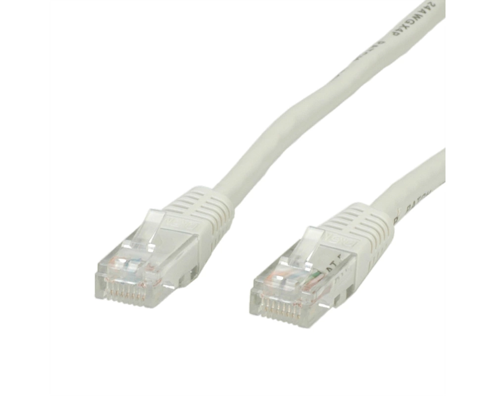 VALUE Patchkabel Cat.5e (Class D) UTP, grau, 15 m