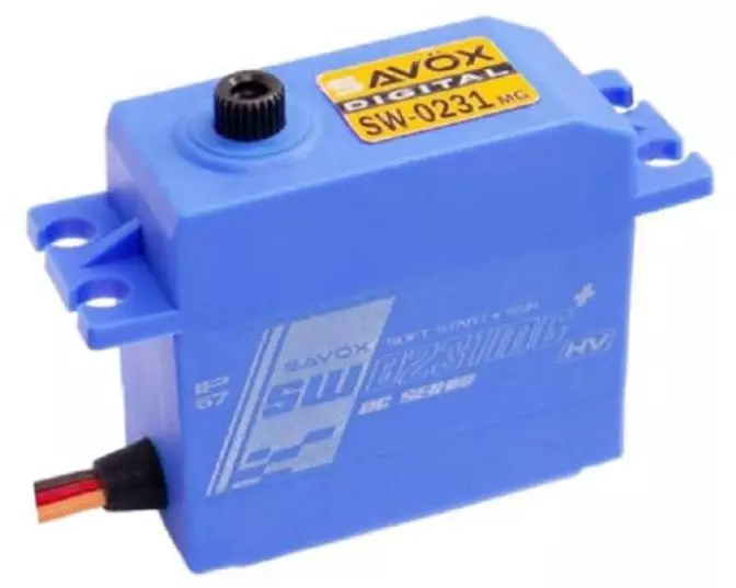 Savöx Standard Servo SW-0231MG+ 15 kg, 0.17 s, Wasserdicht