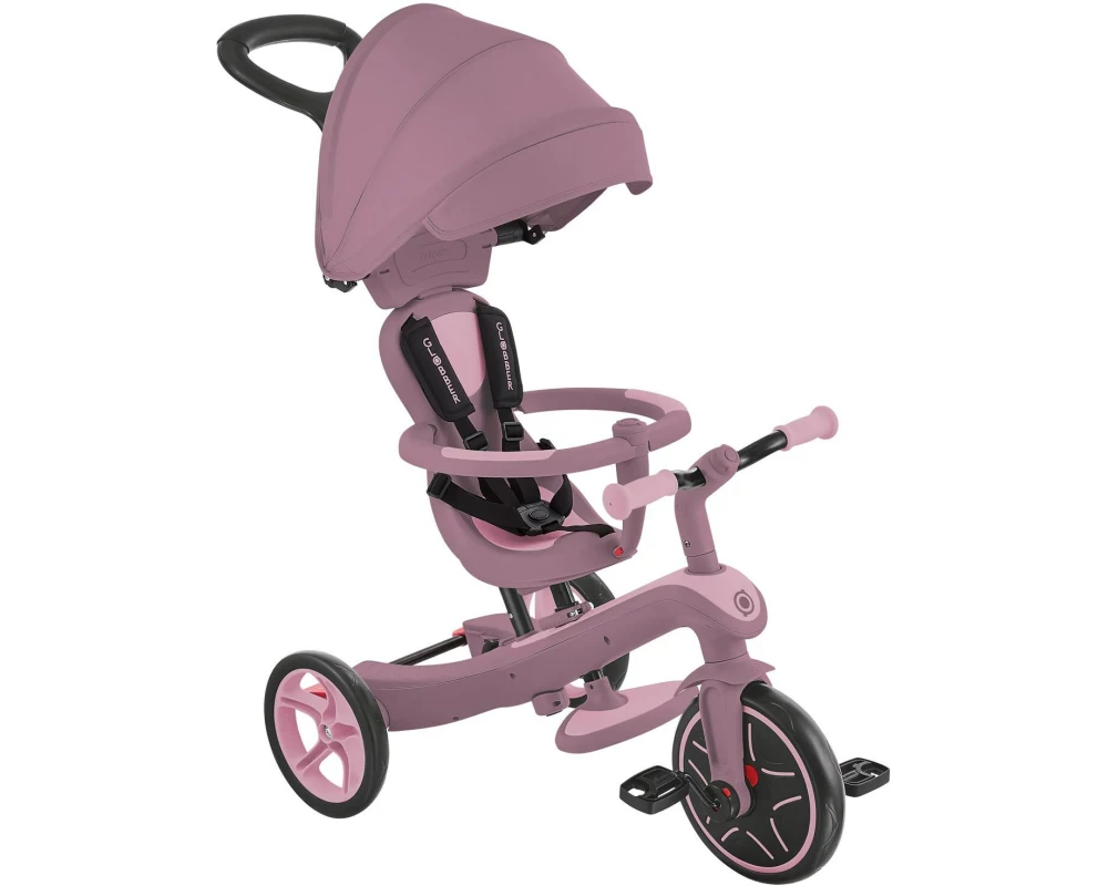 GLOBBER Dreirad Trike Explorer 4 in 1 Ecologic Berry