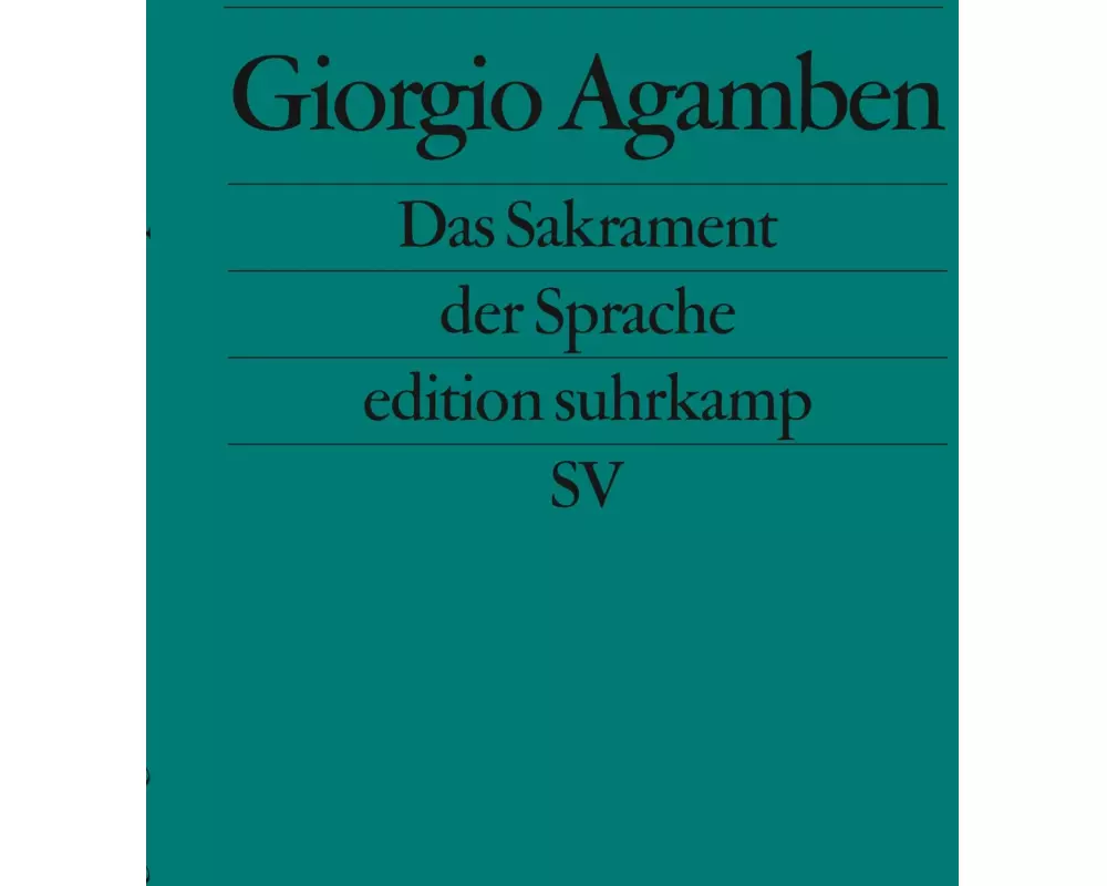 Das Sakrament der Sprache