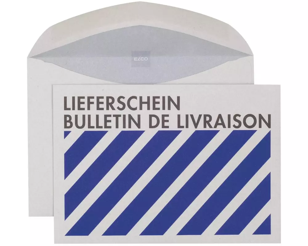 ELCO Couvert C6, Keine Fenster, 500 Stück