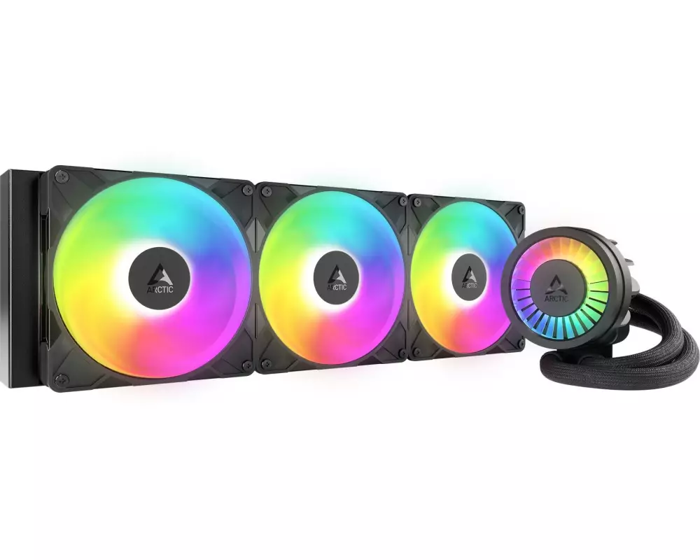 Arctic Cooling Wasserkühlung Liquid Freezer III Pro 420 A-RGB Schwarz