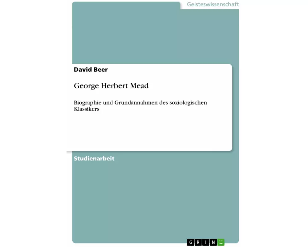 George Herbert Mead