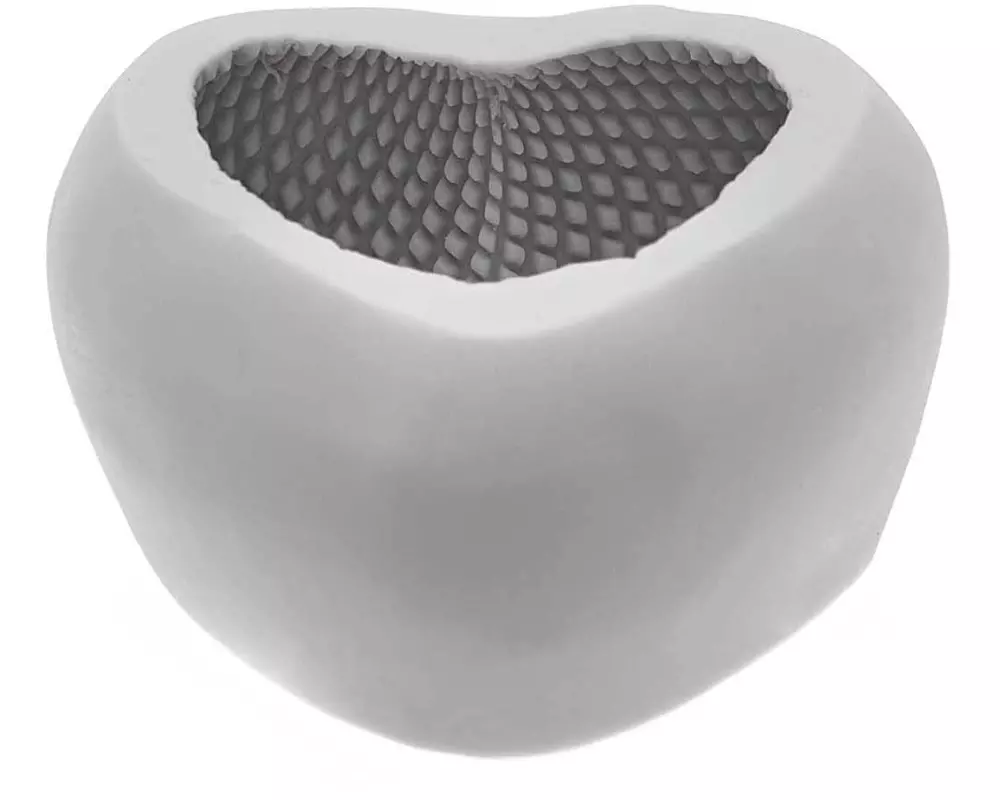 Rico Design Kerzengiessform Kleines Herz 60 x 56 x 33 mm