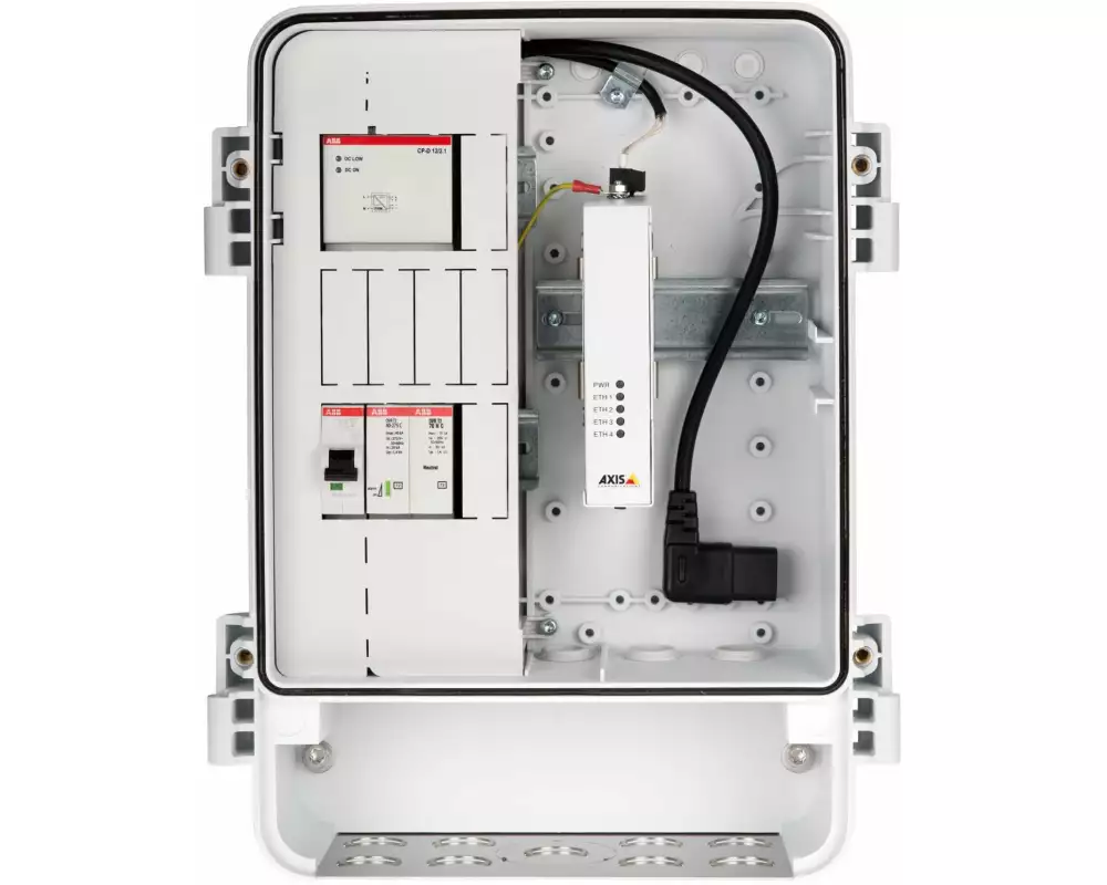 Axis Überwachungsgehäuse T98A18-VE Medien-Konverter-Schrank A