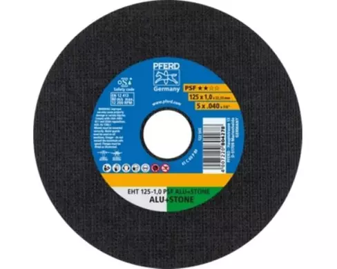 Pferd Trennscheibe EHT 125 x 1.0 x 22.23 mm gerade