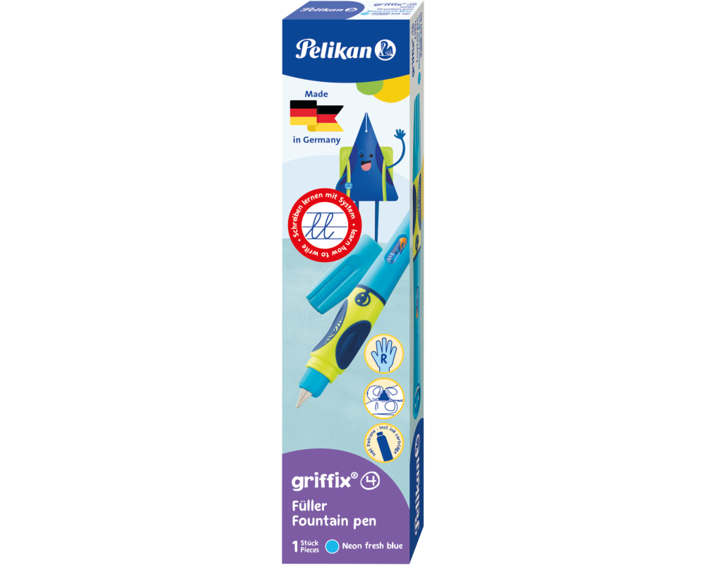 PELIKAN Füllhalter Griffix 809160 neonfresh blue R