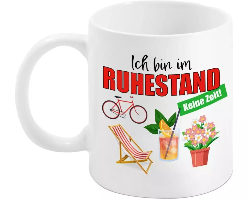 Trendcompany Tasse Ruhestand