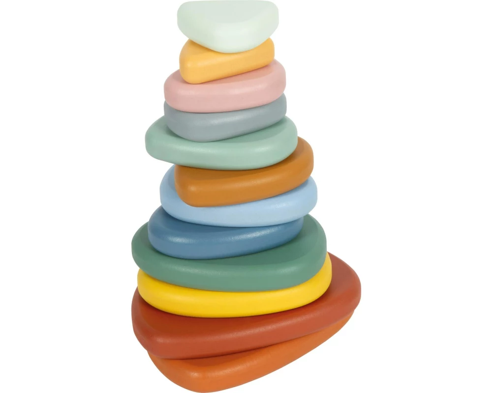 small foot Montessori Balancierspiel Flusssteine