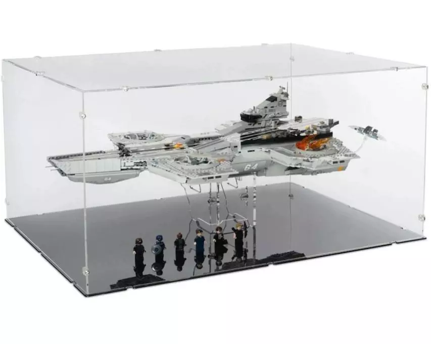 iDisplayit Acryl-Display XL & 2in1-Ständer LEGO 76354 S.H.I.E.L.D.