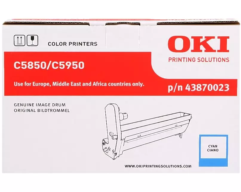 OKI Trommel 43870023 Cyan