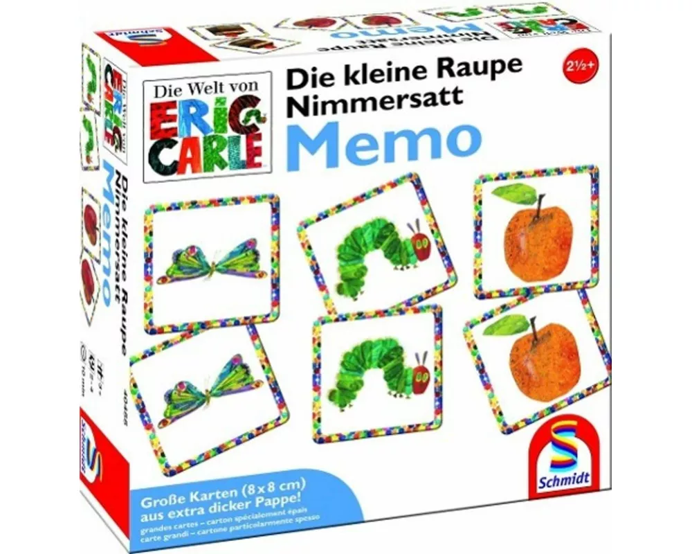 Die kleine Raupe Nimmersatt - Memo