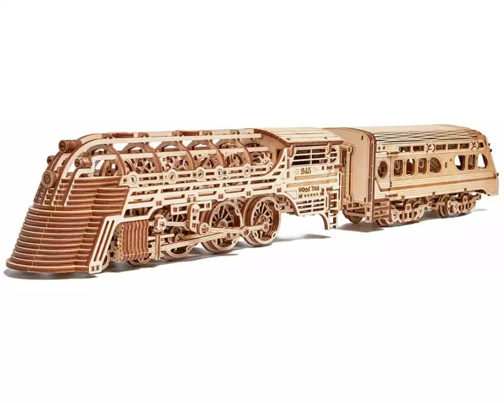 WoodTrick Bausatz Atlantic Express-Zug