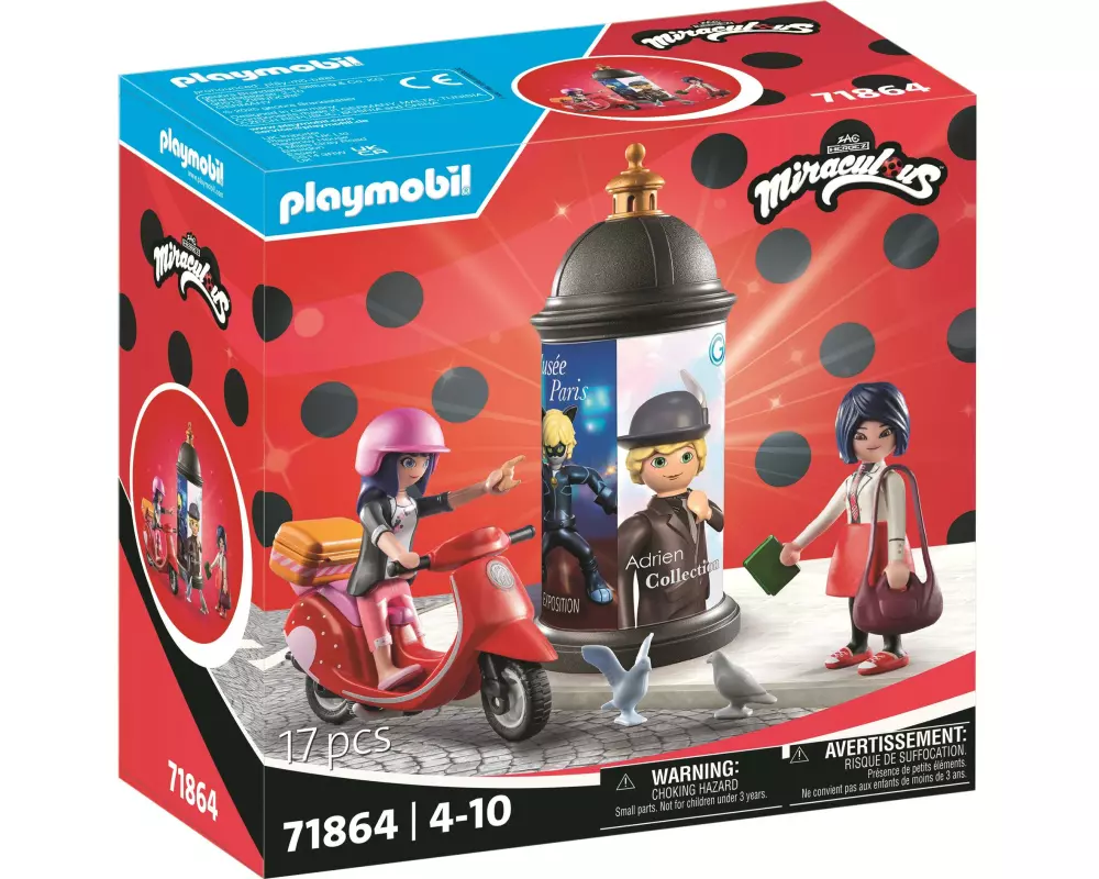 Playmobil Miraculous Rollerfahrt durch Paris 71864