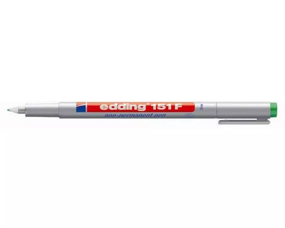 edding Non-Perm. Pen 151F grün Grün 0.6 mm