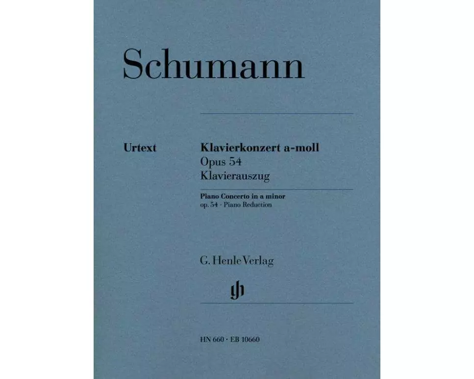 Klavierkonzert a-moll, op. 54. Klavierauszug