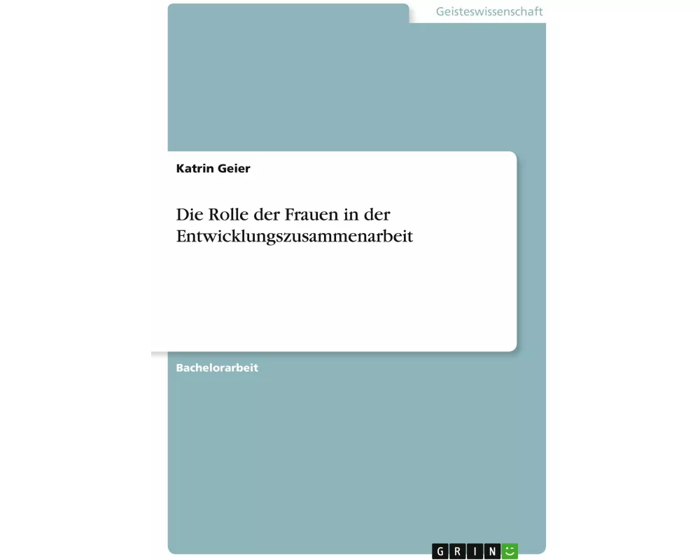 Die Rolle der Frauen in der Entwicklungszusammenarbeit