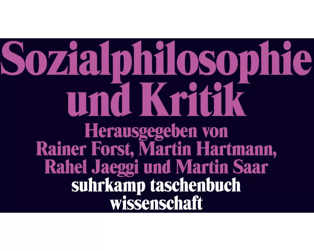 Sozialphilosophie und Kritik