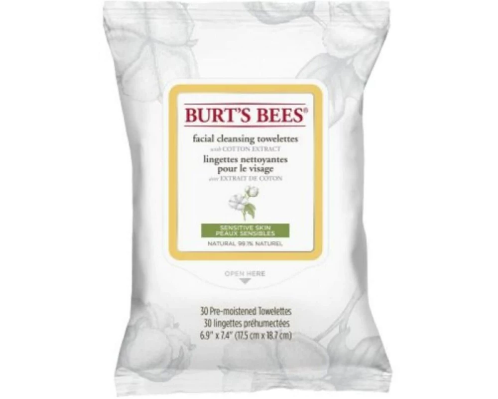 burt's bees Sensitive Gesichtsreinigungstücher 30 Stück