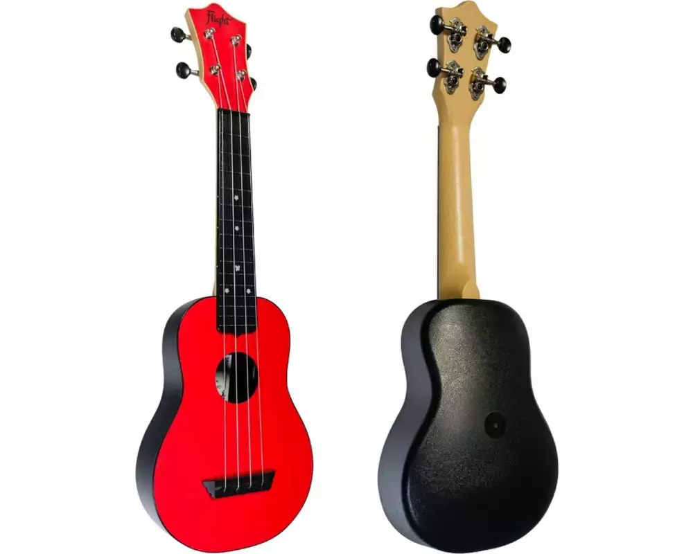 Flight Ukulele Travel Soprano ABS – Red