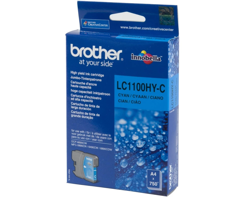 Brother Tinte LC-1100HYC Cyan