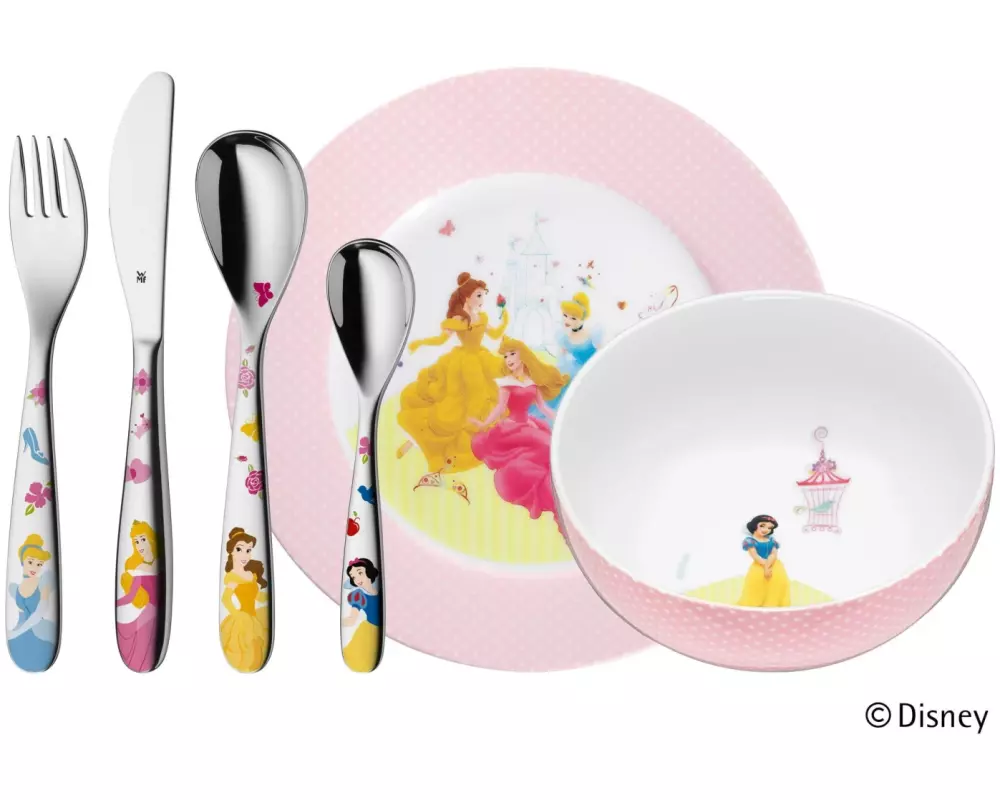 WMF Kindergeschirrset Disney Princess 6-teilig