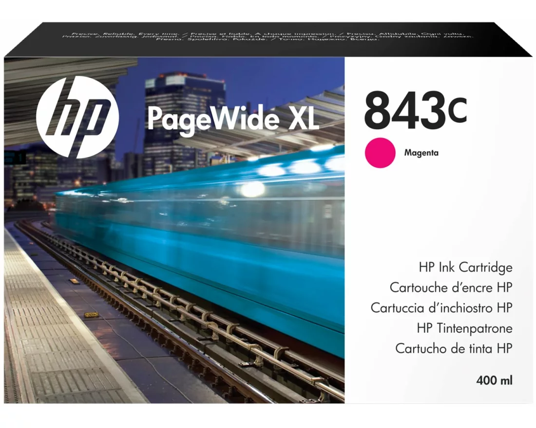 HP 843C Original Ink Cartridge magenta 400ml
