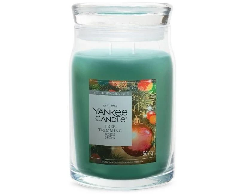 Yankee Candle Signature Duftkerze Tree Trimming Signature Large Jar