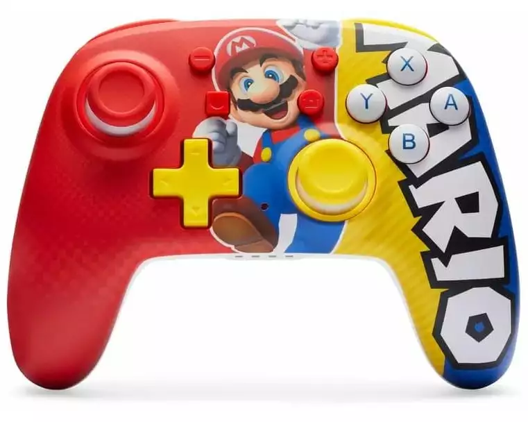 Power A Nano Enhanced Wireless Controller Mario Victory