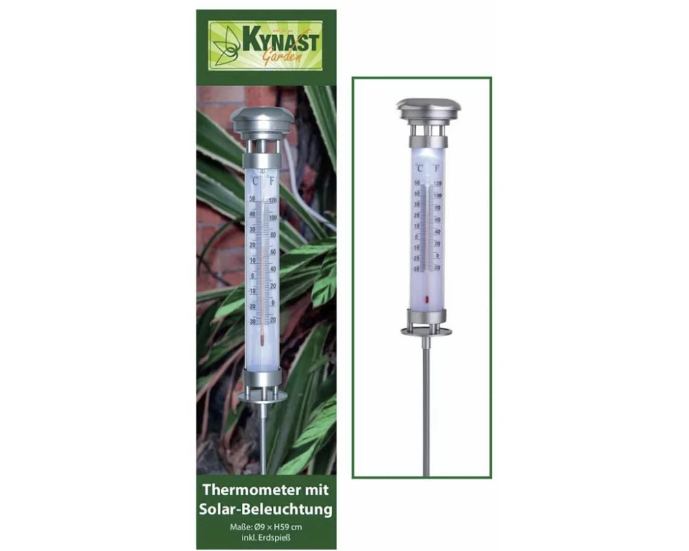 FS-STAR Solar Thermometer mit Erdspiess