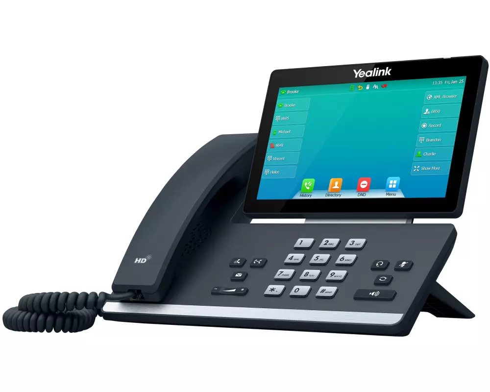 Yealink Tischtelefon SIP-T57W Grau