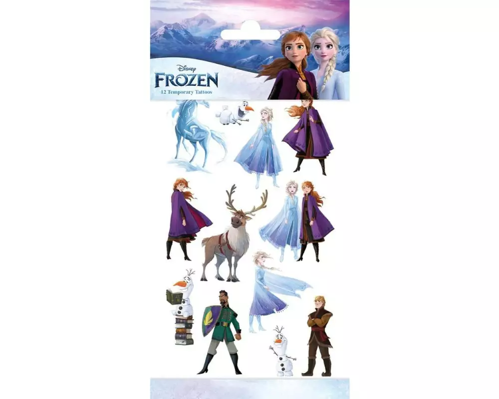 We fiesta Party Tattoo Set Frozen