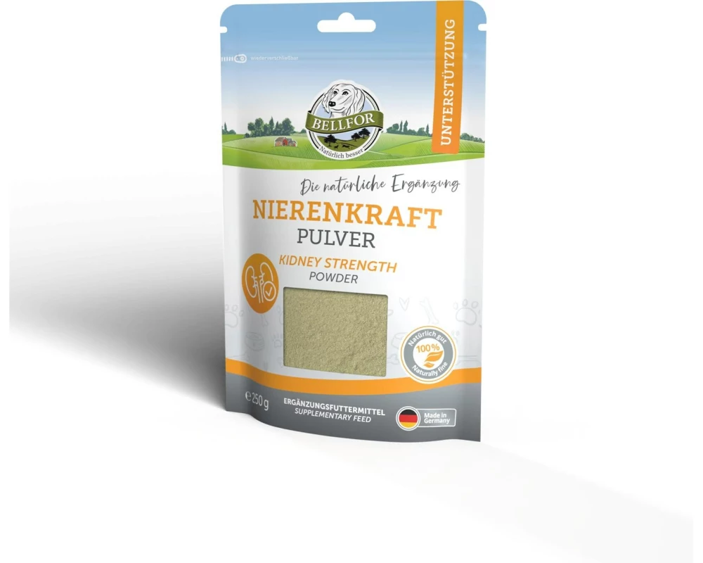Bellfor Hunde-Nahrungsergänzung Nierenkraft – Pulver 250 g