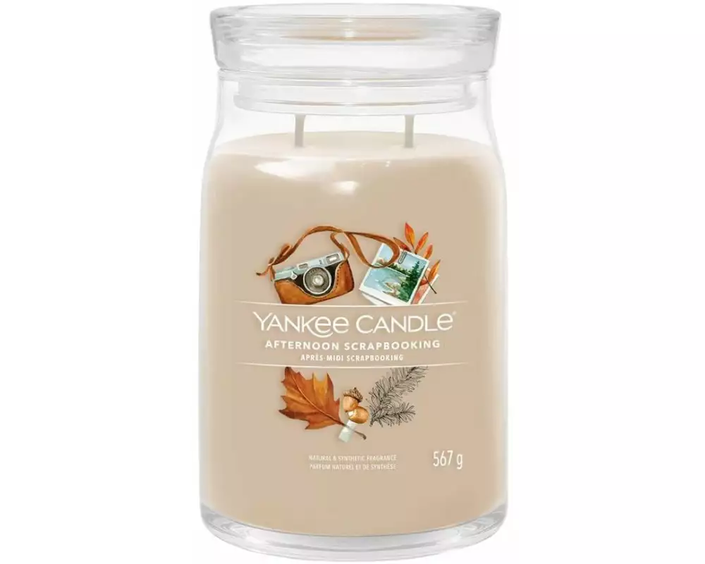 Yankee Candle Signature Duftkerze Afternoon Scrapbooking Signature Large Jar