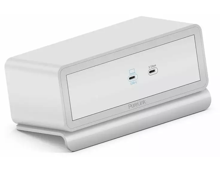 PureLink Dockingstation Mediahub2 USB-C, Weiss